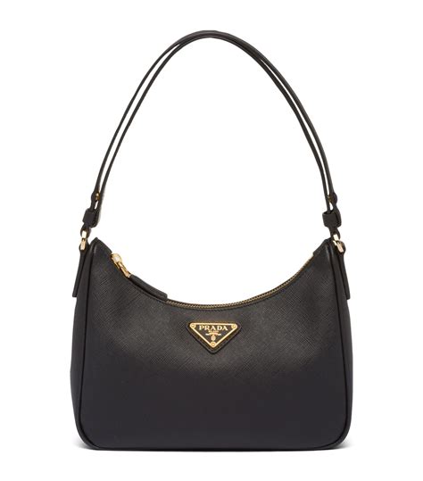 Prada Saffiano Leather Shoulder Bag